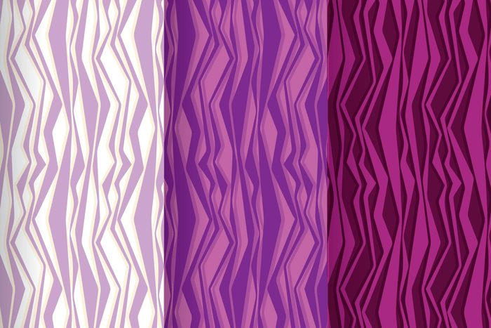 Geometric Purple Waves Background