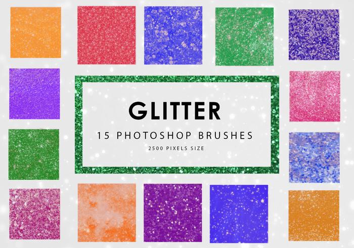 Glitter Photoshop Brushes