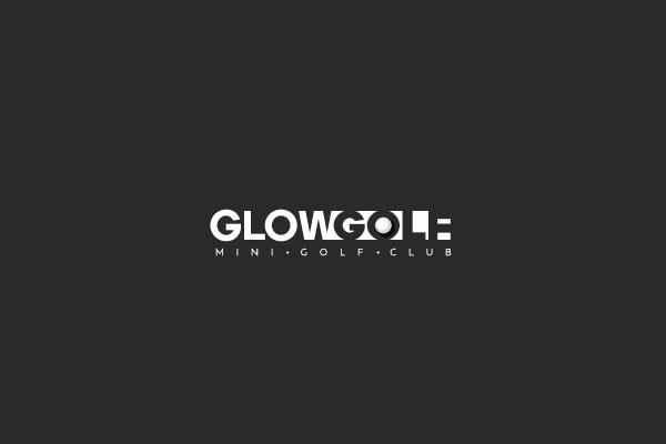 Glow Golf Sport Logo Design