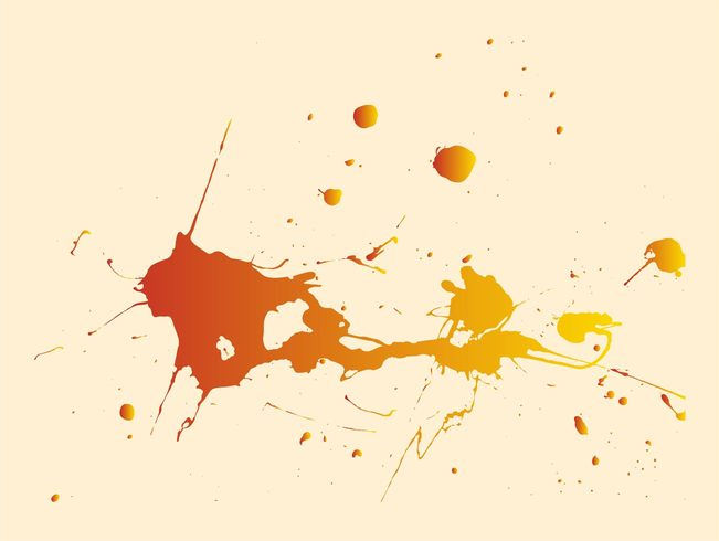 Gradient Paint Splatter Texture