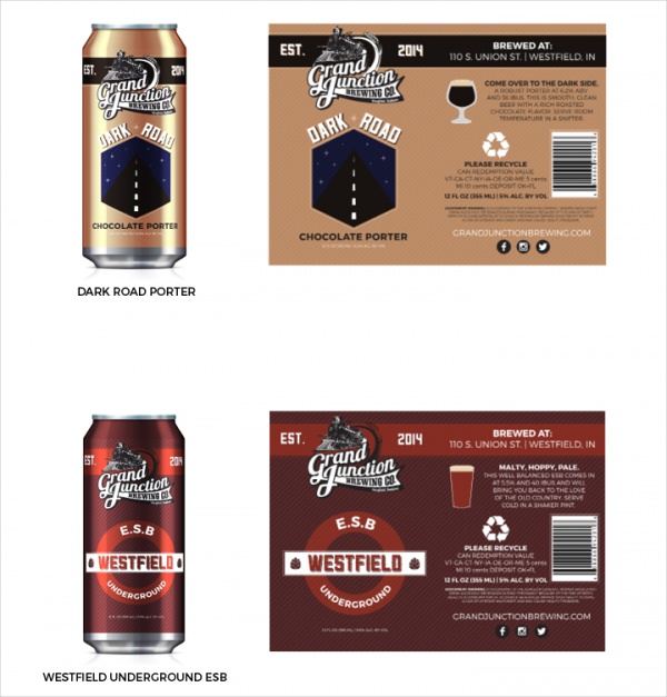 Grand Junction Can Packaging Design