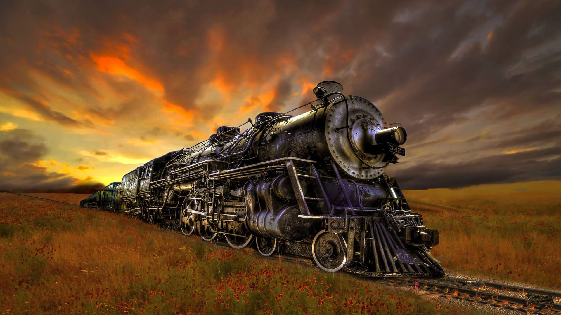 HD Steam Train Wallpaper