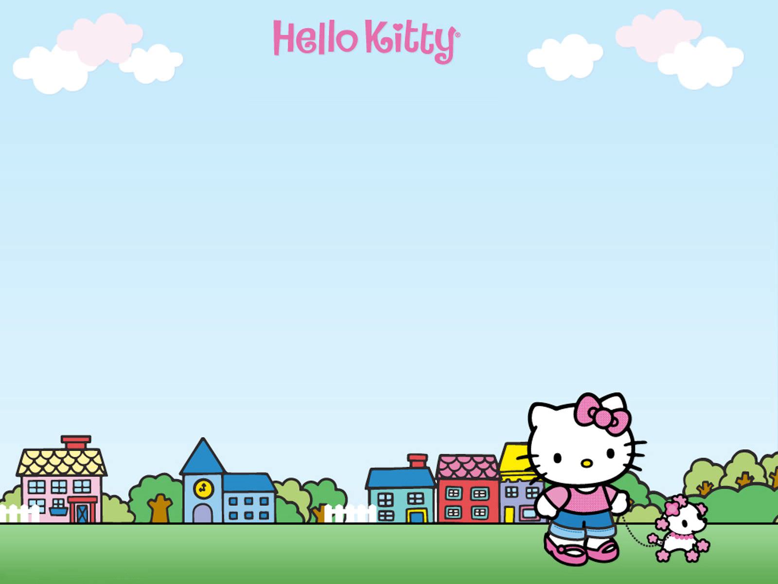 Hello Kitty Desktop Background