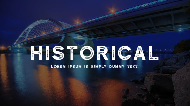 Historical Font Family