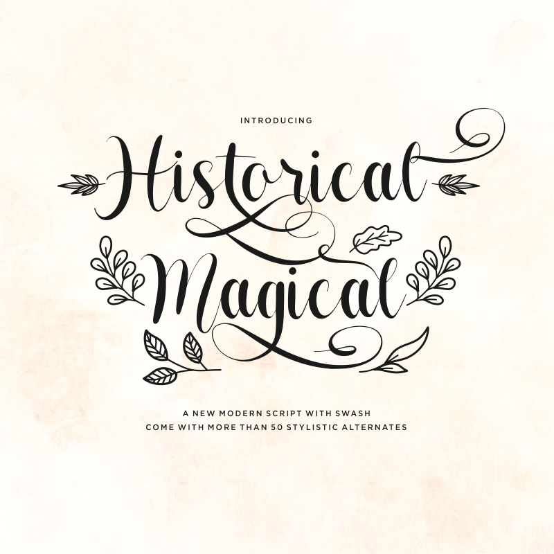 Historical Magical Font