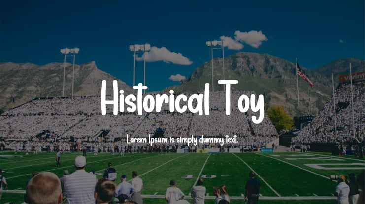 Historical Toy Font