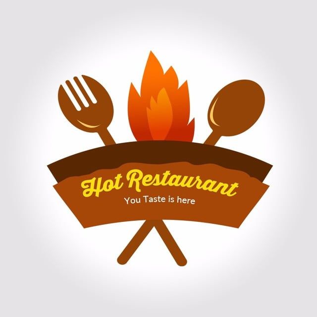 Hot Restaurant Logo Stock Design