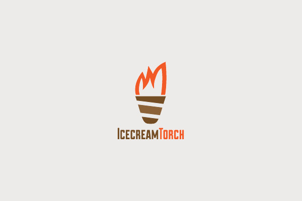 Icecream Torch Logo For You