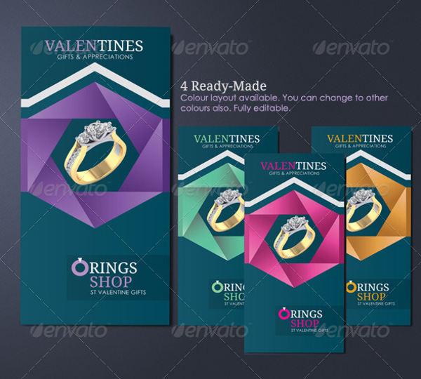 Jewelry Store Advertising Brochure