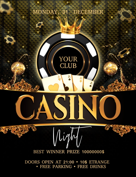 King Casino Flyer Template