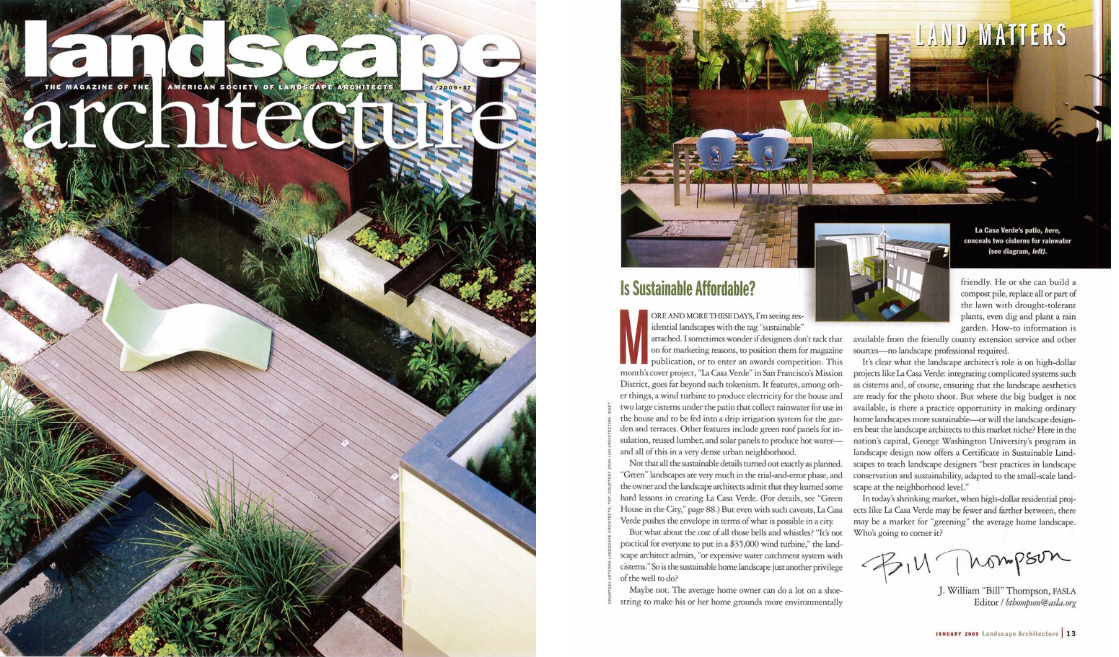 Landscape Architecture Magazine Design