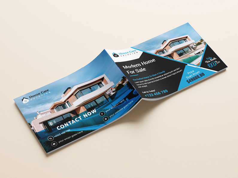 Landscape Brochure Design for Free