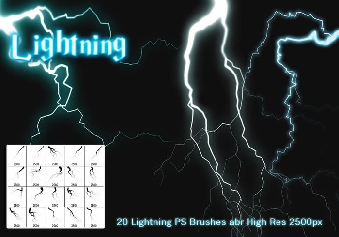 Lightning PS Brushes