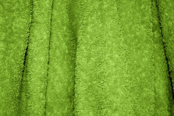 Lime Green Terry Cloth Bath Towel Texture Background