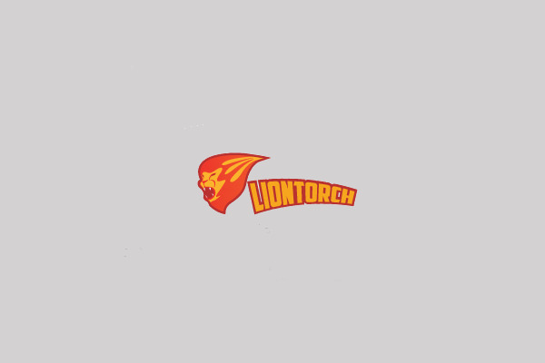 Lion Torch Logo Design