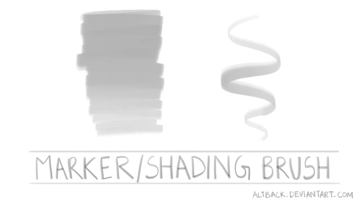 Marker Shading Brush