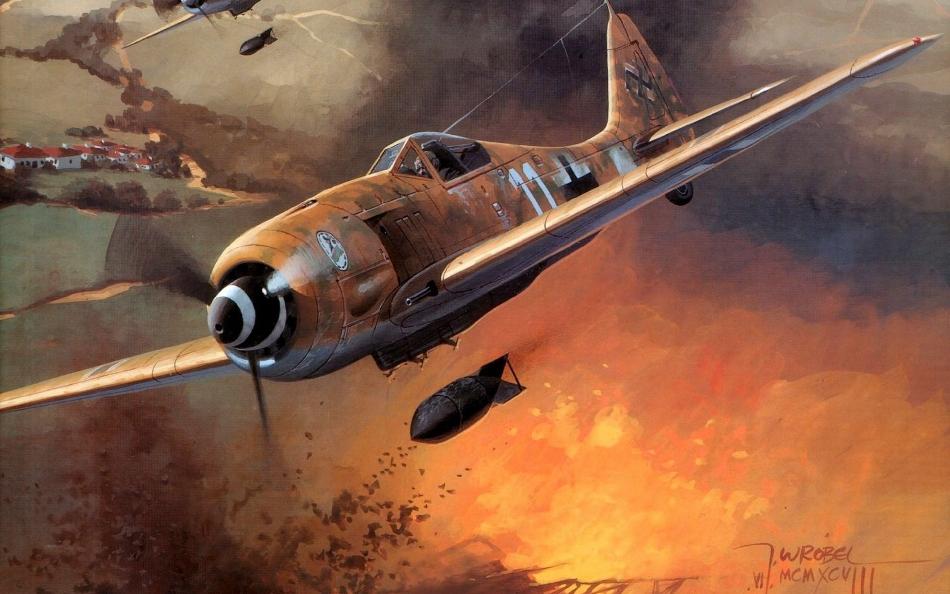 Military Bomber Aircraft Wallpaper