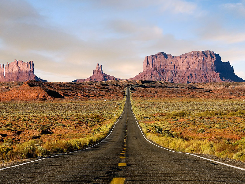 Mountain Landscape Desert Wallpaper