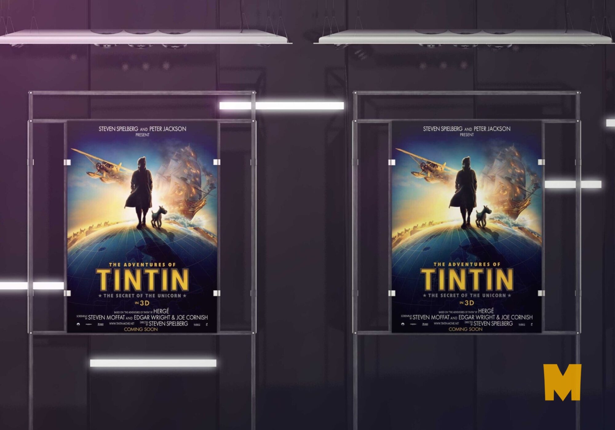 Movie Poster Presentation Mockup