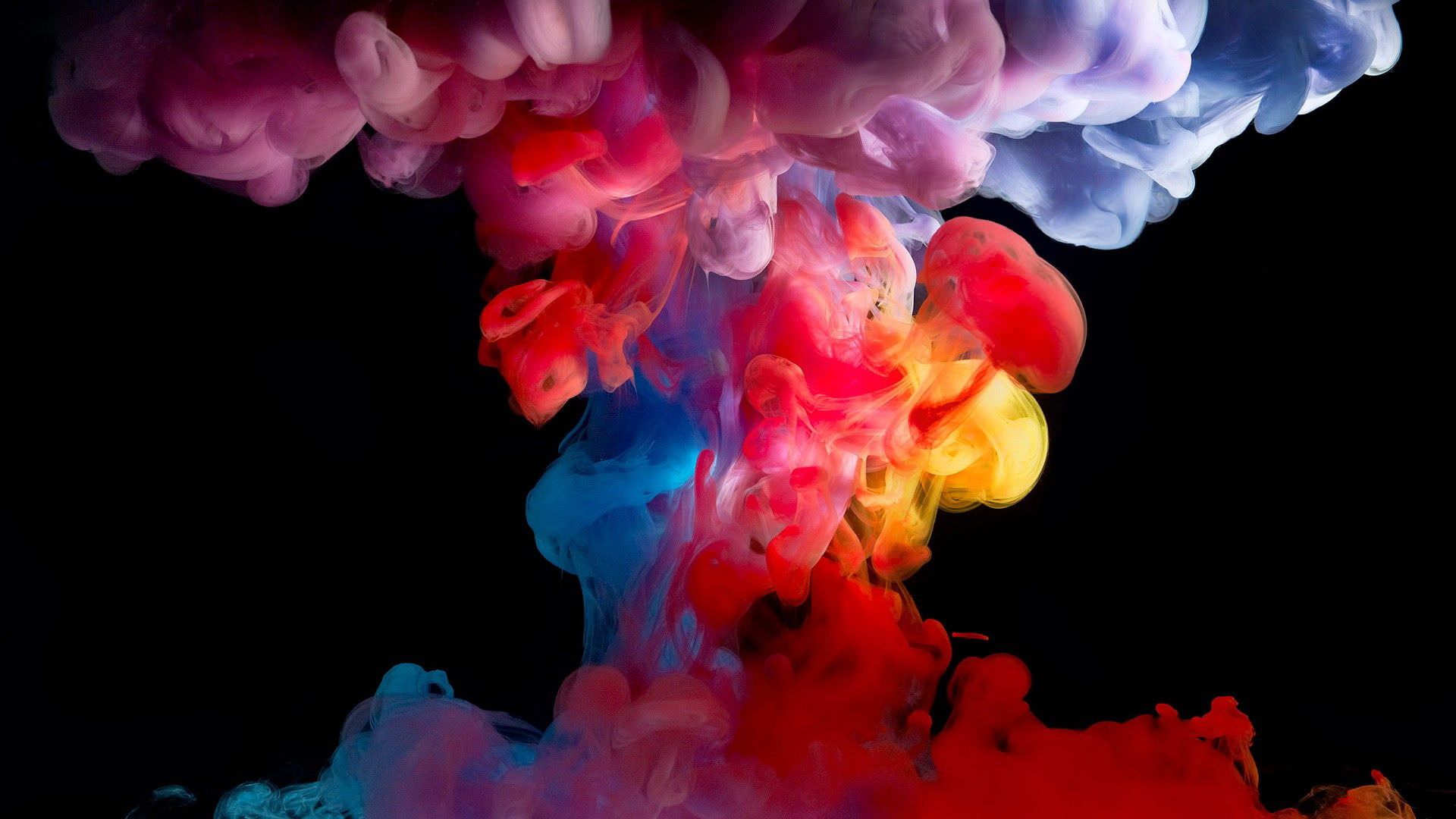 Multicolor Smoke Background For You