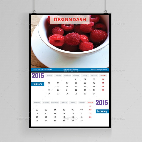 Multipurpose Business Calendar Design