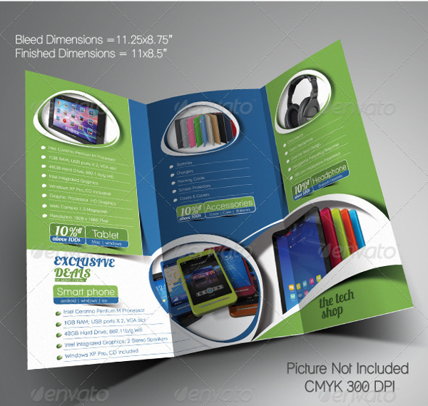 Multipurpose Promotion Trifold Brochure Template
