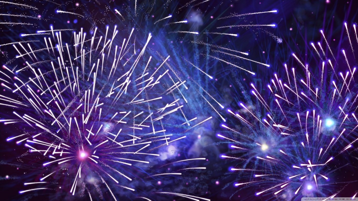 New Year Fireworks Wallpaper