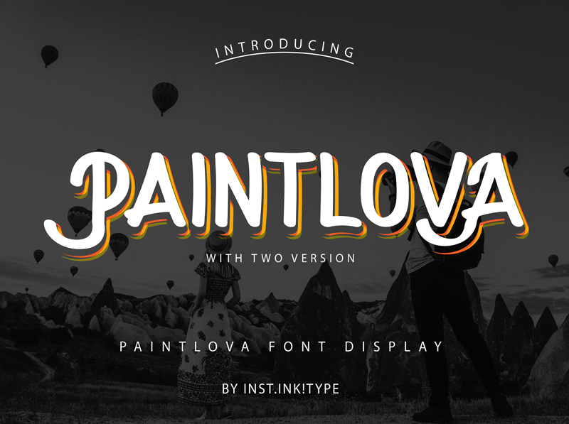 Paintlova Font