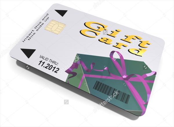 Personal Gift Card Template