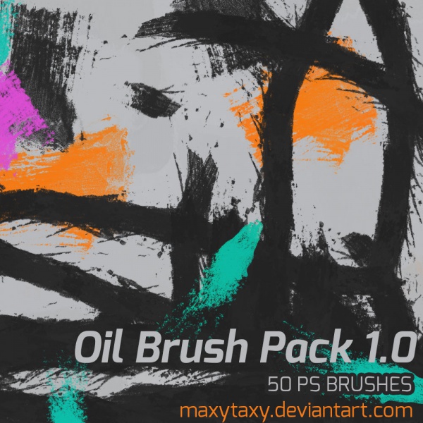 Personal Photoshop Oil Brush Pack