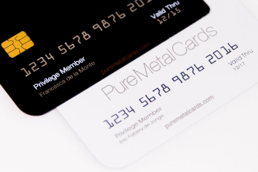 Personalize your Metal Membership Cards