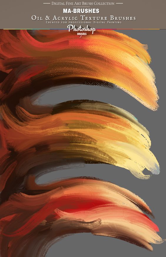 Photoshop Oil Brushes