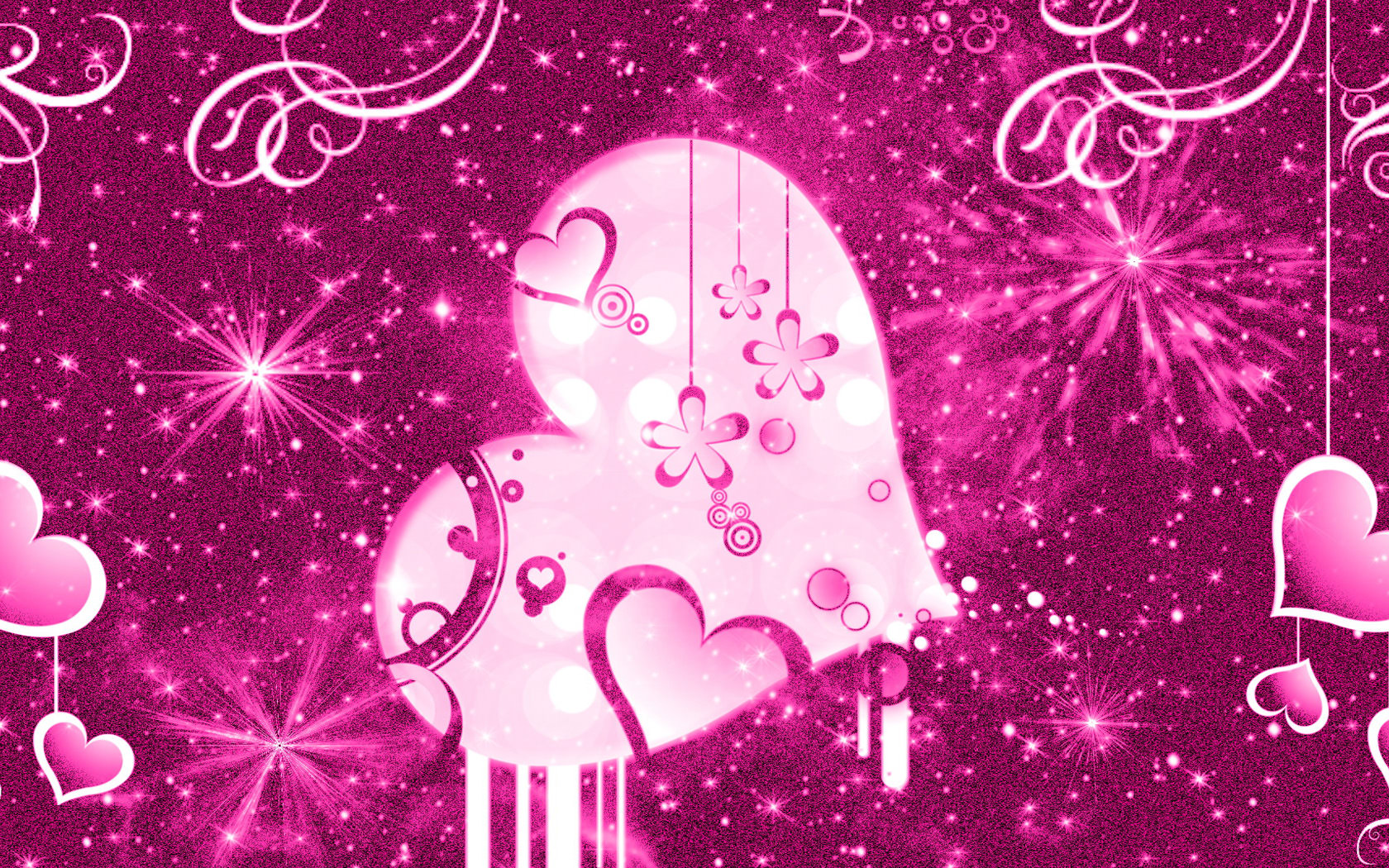 Pink Cute Girly Wallpaper