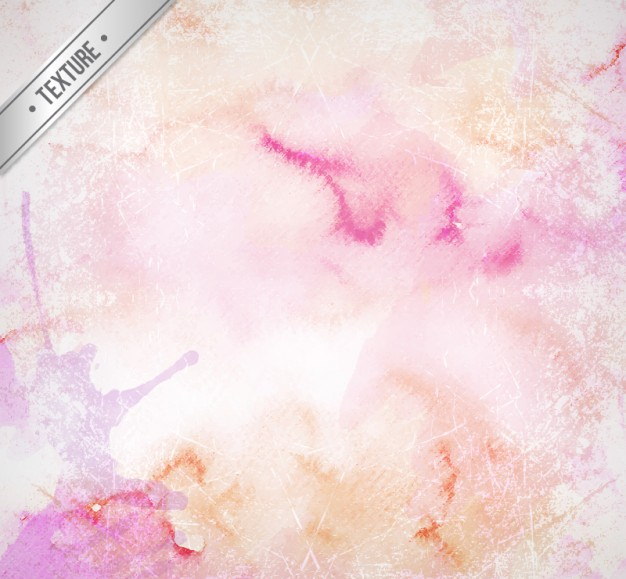 Pink Watercolor Grunge Background Texture