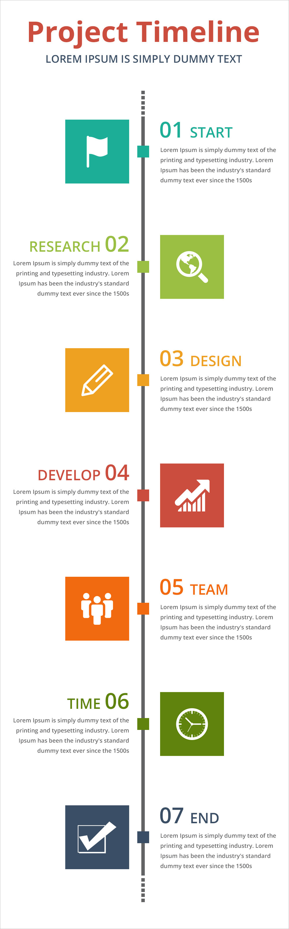 Timeline Sample Template For Word