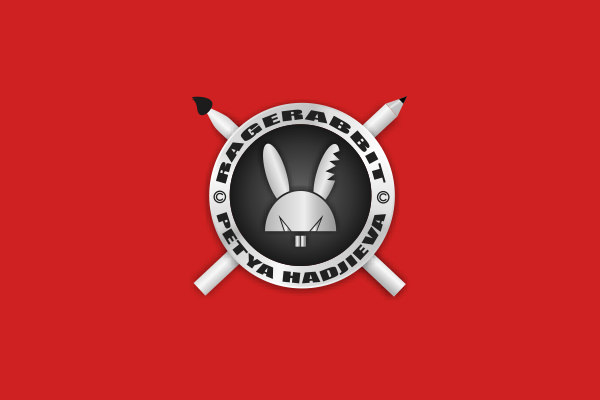 Rage Rabbit Metal Logo