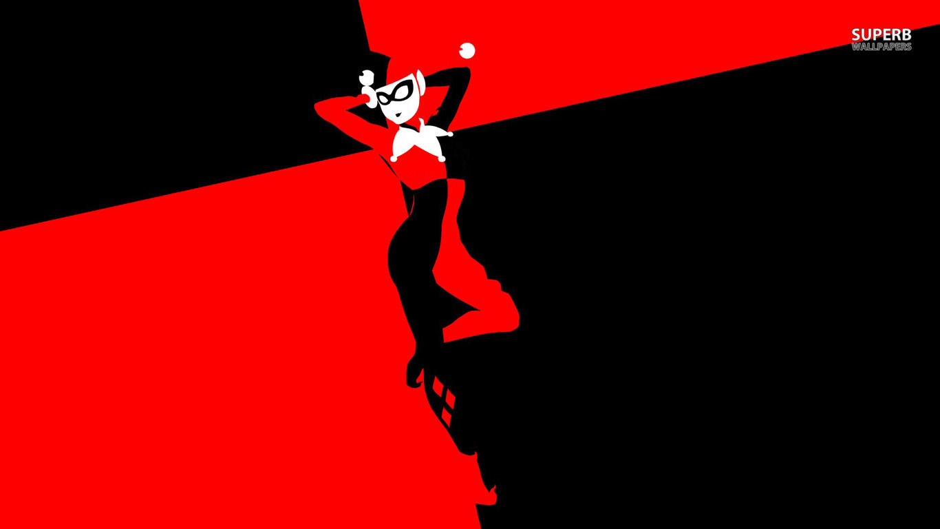 Red Harley Quinn Wallpaper