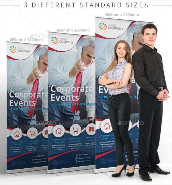 Roll Up Banner for Corporate