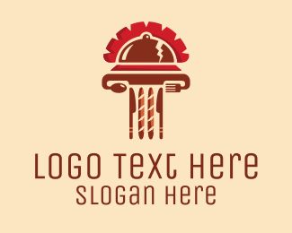 Roman Restaurant Logo Design