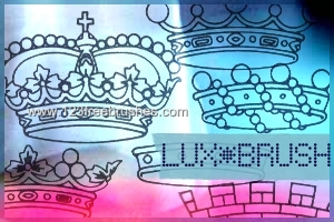 Royal Crown Free Photoshop Brushes