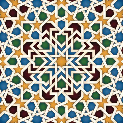 Seamless islamic pattern