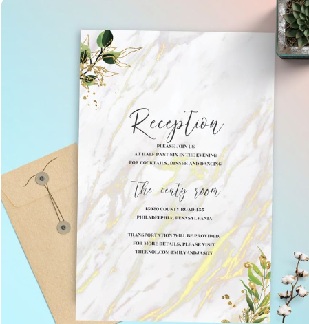 Simple But Elegant Invitations Wedding