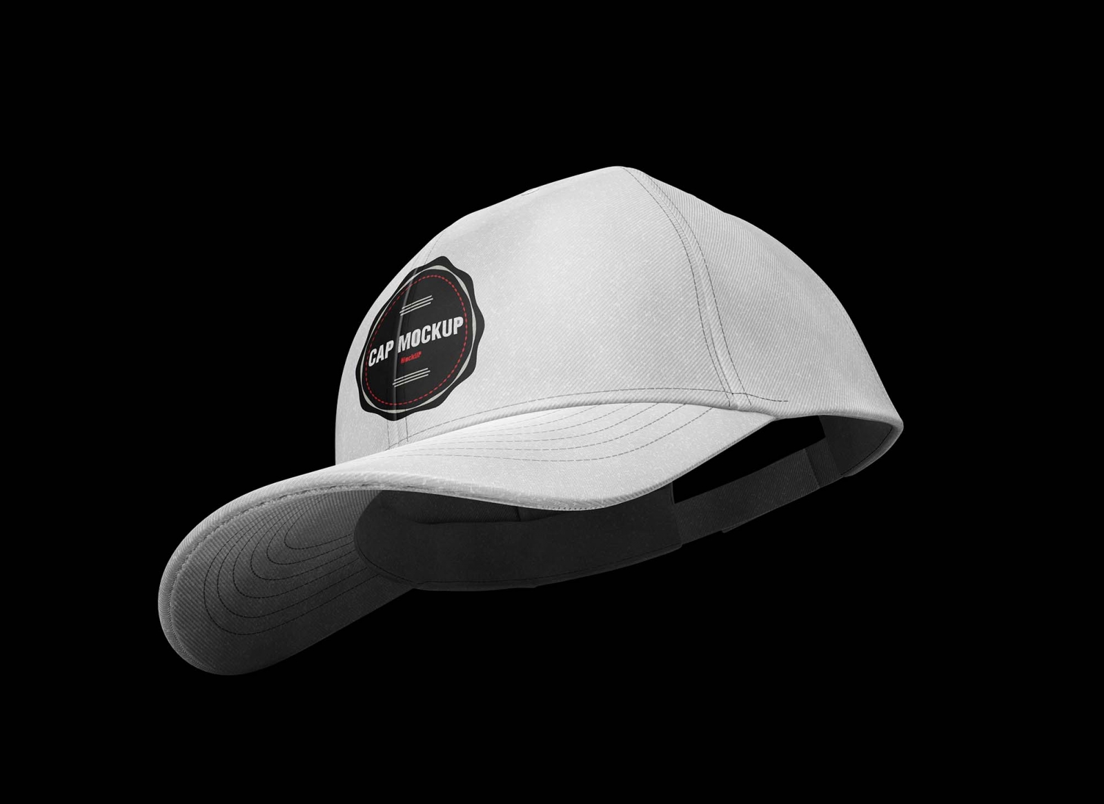 Simple Realistic Cap Mockup