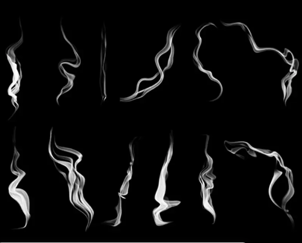 Smoke Brushes Designs