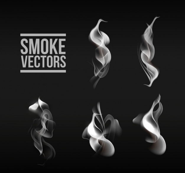 Vector Smoke Shape