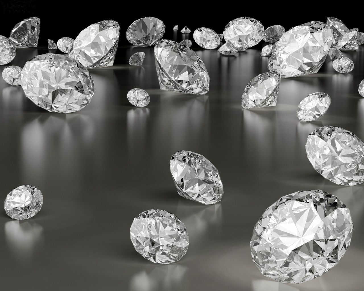 Sparkling Diamond Background