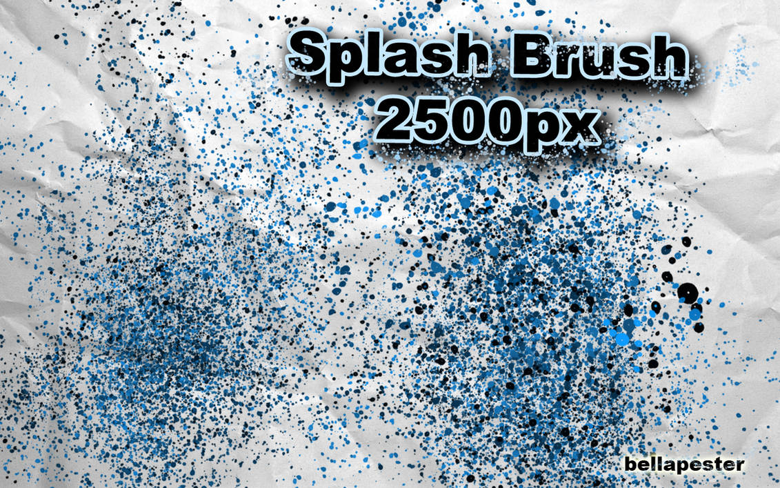 Splash Brush by bellapester Free Download