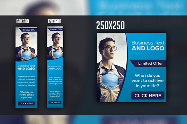 Standard Corporate Web Banner Design