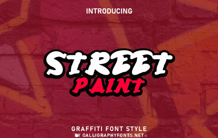 Street Paint Demo Font