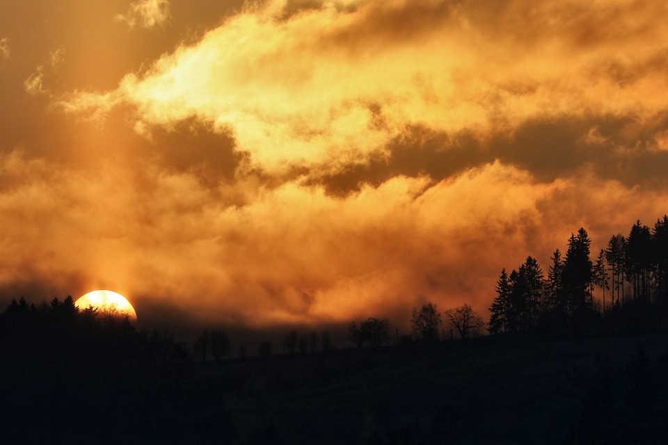  Sun Rise Landscape Wallpaper